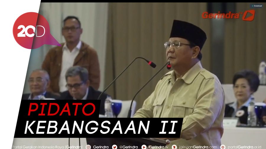 Prabowo Bicara Komponen-komponen Negara Berdaulat
