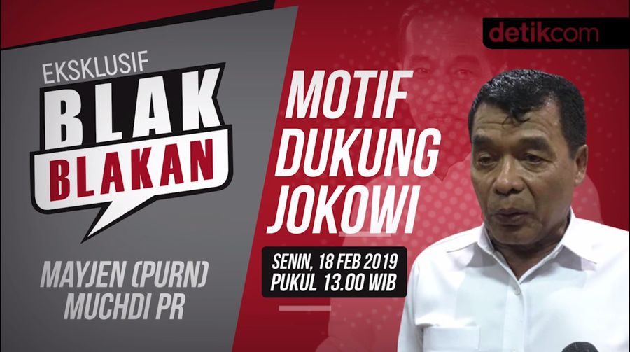 Tonton Blak-blakan Muchdi Pr, Motif Dukung Jokowi
