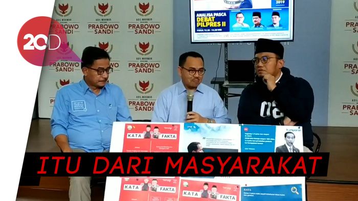 BPN: Kredibilitas Jokowi Makin Hari Makin Menurun