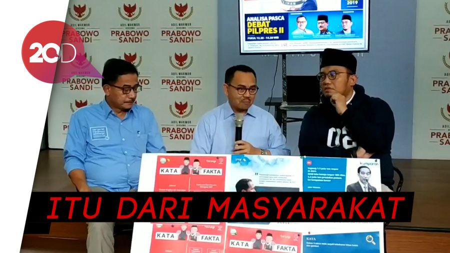 BPN: Kredibilitas Jokowi Makin Hari Makin Menurun