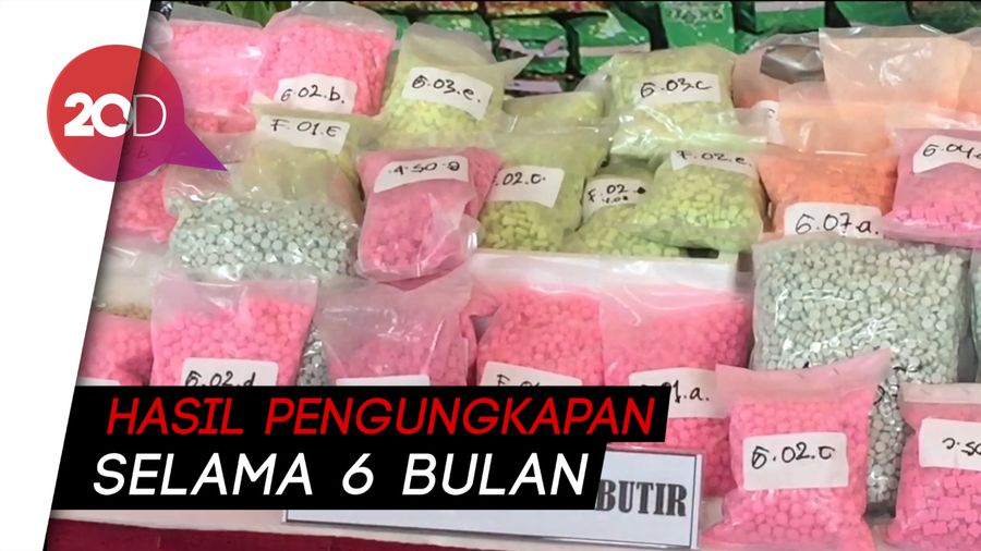 Polda Metro Musnahkan 127 Kg Sabu dan 92 Ribu Butir Ekstasi