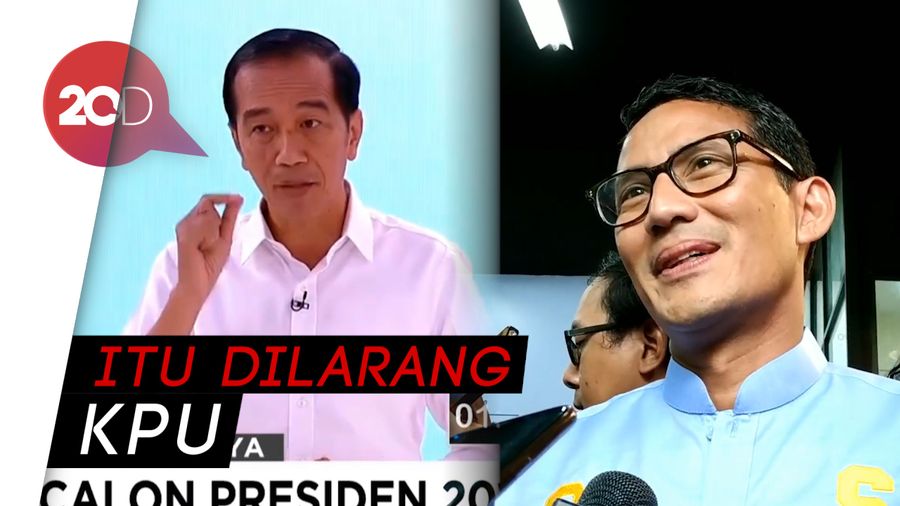 Sandi Tidak Yakin Jokowi Gunakan Earpiece saat Debat
