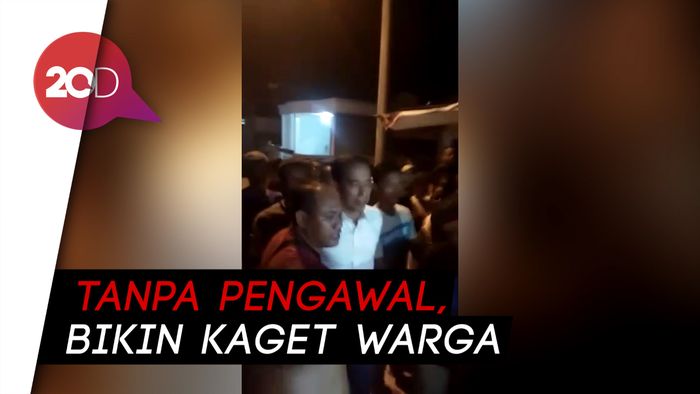 Video Jokowi Nyamar di Kp Nelayan Semarang pada Tengah Malam