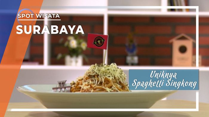 Unik, Spaghetti Dan Coffe Latte Berbahan Dasar Singkong, Jawa Timur
