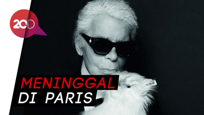 Ikon Chanel Karl Lagerfeld Meninggal Dunia