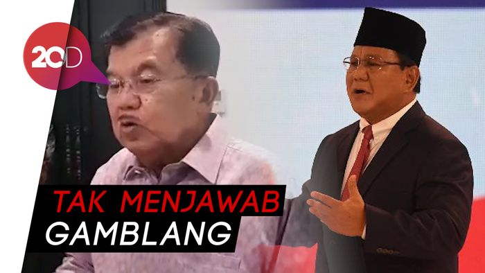 JK Bicara Lahan Prabowo yang Digunakan Kombatan GAM