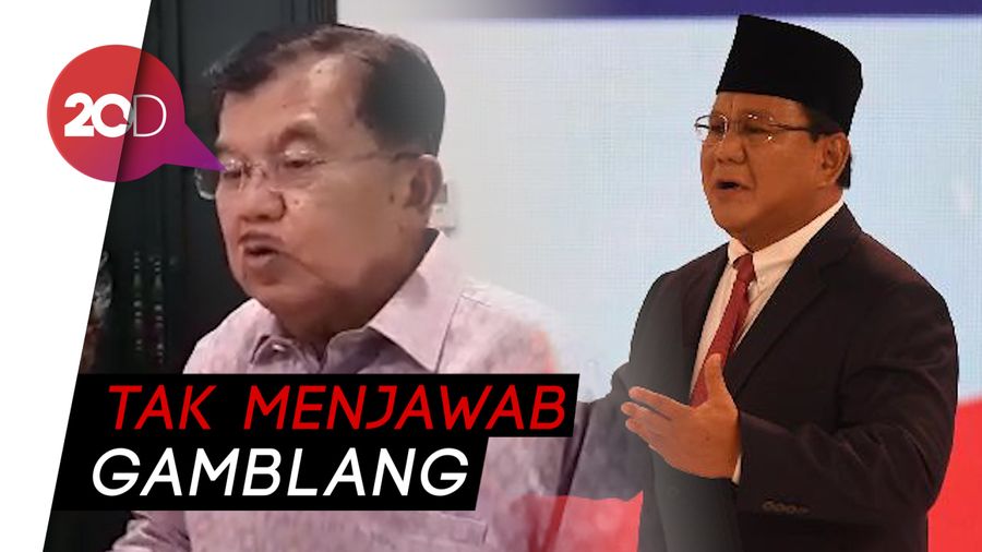 JK Bicara Lahan Prabowo yang Digunakan Kombatan GAM