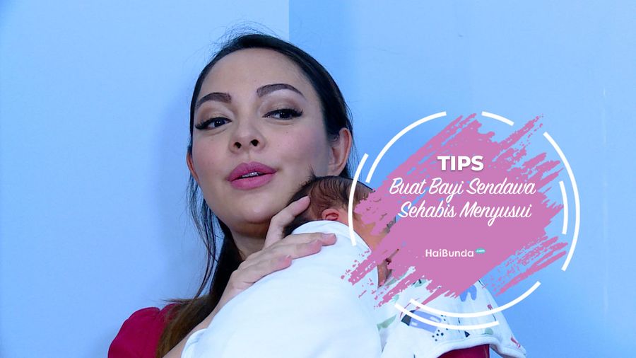 Tips Buat Bayi Sendawa Sehabis Menyusui