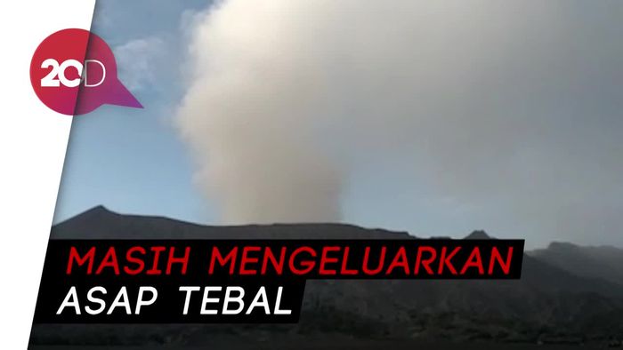 Kondisi Terkini Gunung Bromo Pascaerupsi
