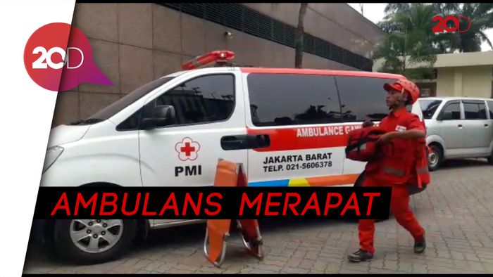 Kondisi Terkini di Lokasi Ledakan Mal Taman Anggrek