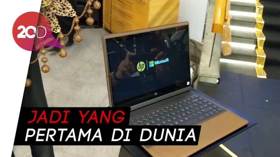 Unggulkan Style, HP Hadirkan Laptop Berlapis Kulit Asli