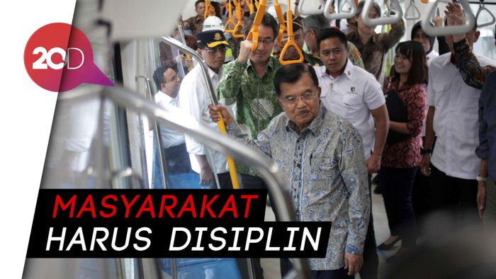Usai Jajal MRT, JK: Jangan Dicorat-coret!