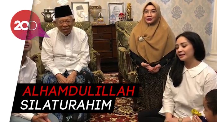 Wow! Raffi Ahmad Ajak Maruf Amin Nge-vlog