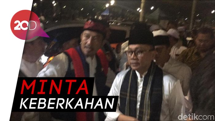 Di Malam Munajat 212, Zulhas Bicara Pentingnya Pemilu Jurdil