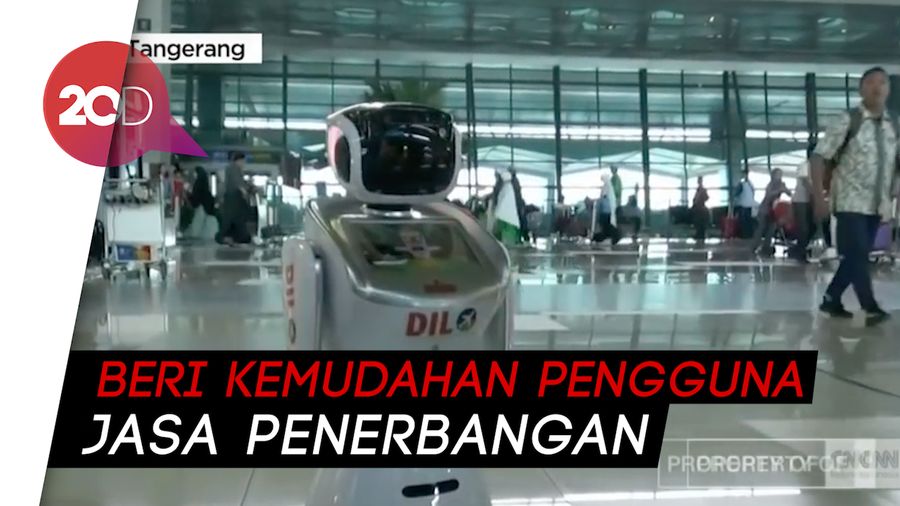 Perkenalkan! DILO, Robot yang akan Membantu Anda di Bandara