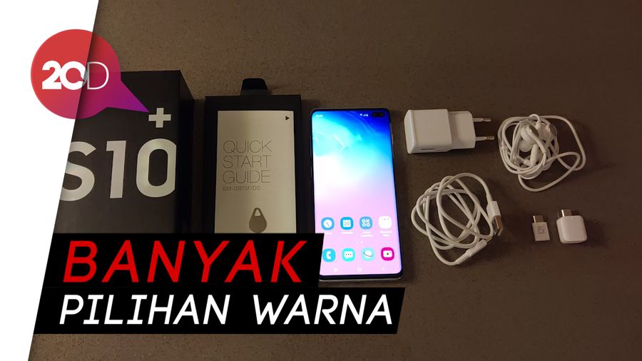 Unboxing Samsung Galaxy S10+ di San Fransisco
