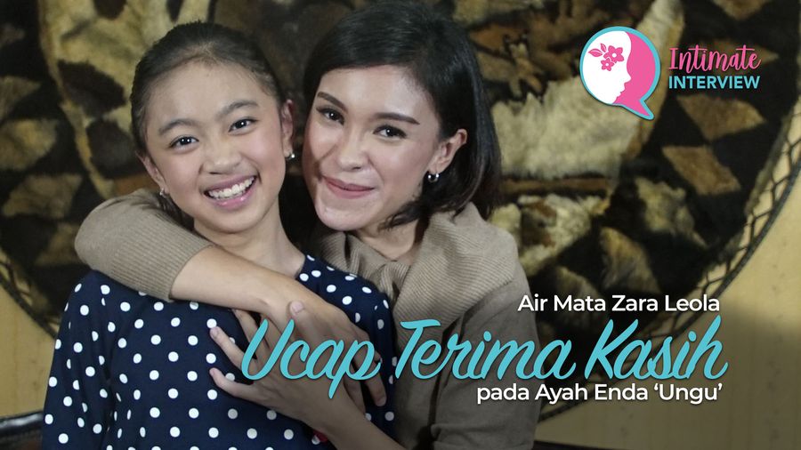 Air Mata Zara Leola Ucap Terima Kasih pada Ayah Enda ‘Ungu’
