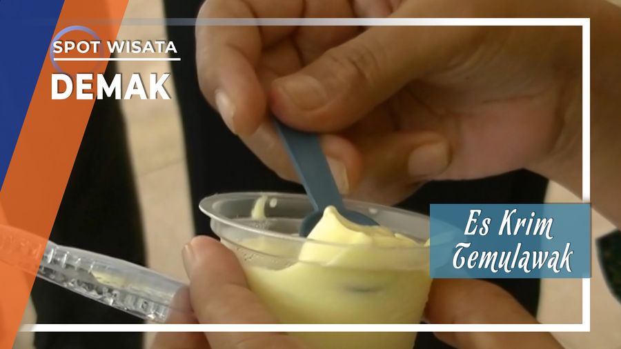 Es Krim Temulawak Penambah Nafsu Makan Khas Demak