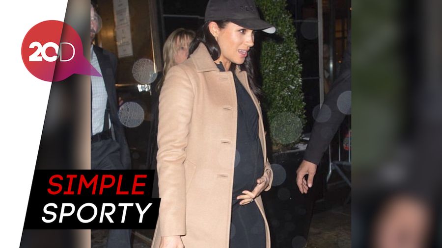 Begini Penampilan Meghan Markle Usai Baby Shower di New York