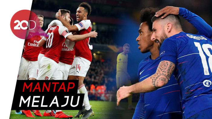 Duo London, Chelsea-Arsenal Kompak Tembus 16 Besar Liga Europa