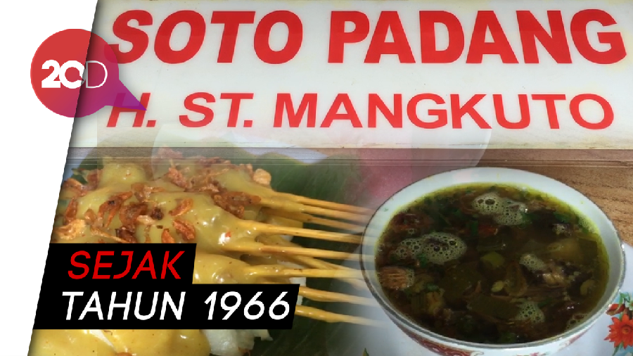 Icip-icip Soto Padang Legendaris di Pasar Baru