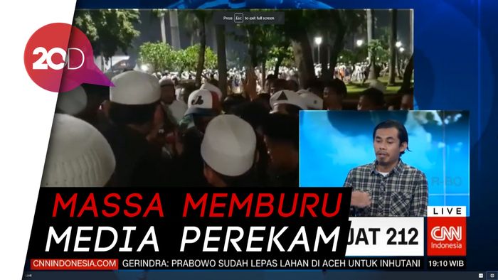 Kronologis Keributan di Malam Munajat 212