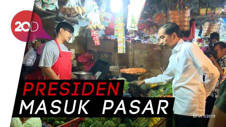 Tak Diduga, Pasar ‘Pasar Minggu’ Jadi Tujuan Jokowi