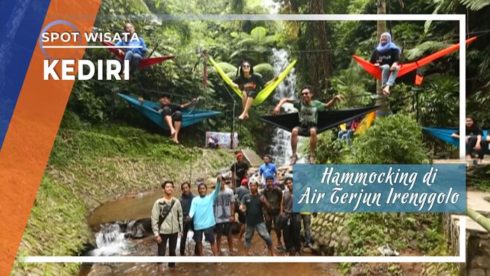 Hammocking Di Air Terjun Irenggolo Kediri, Jawa Timur
