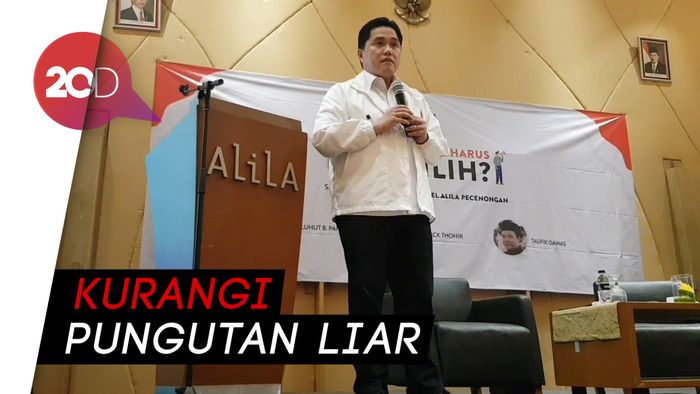 Erick Thohir Klaim Pembangunan Tol di Era Jokowi Kurangi Korupsi