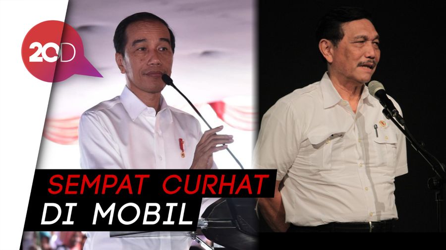 Kocak... Luhut Kenang 12 Tahun Kedekatannya dengan Jokowi