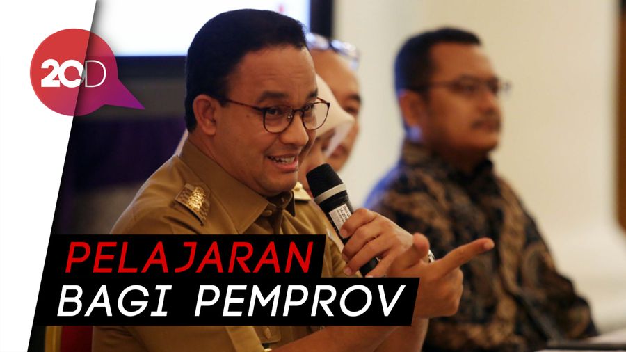 Anies Ingin Perkuat Damkar Laut Usai Kebakaran Kapal di Muara Baru