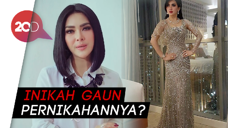 Desainer Ini Posting Syahrini Kenakan Gaun