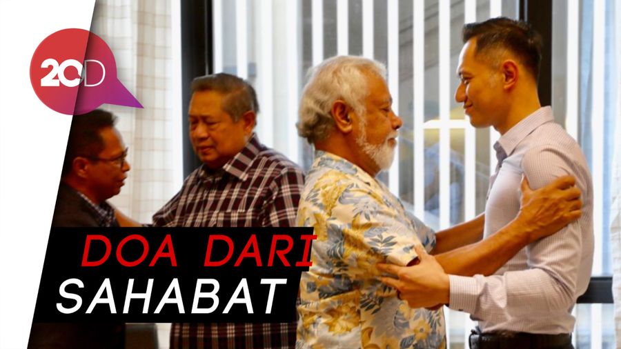 Jenguk Ani Yudhoyono, Xanana Gusmao Disambut Hangat SBY