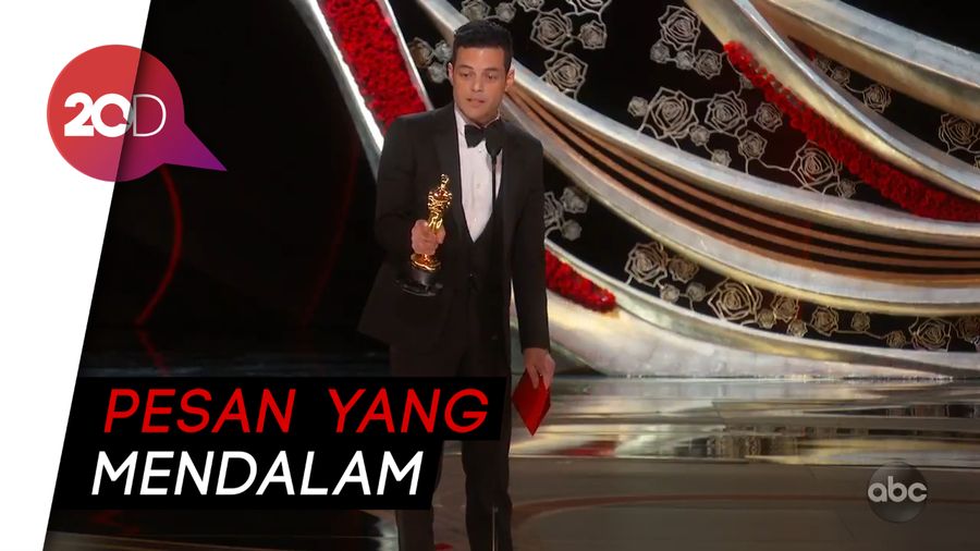 Rami Malek Aktor Terbaik Oscar 2019: Thank You, Queen