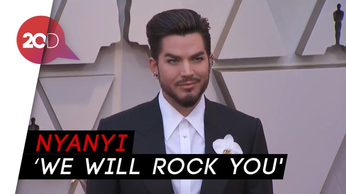 Tampil di Oscar 2019 bareng Queen, Adam Lambert: Mimpi yang Nyata