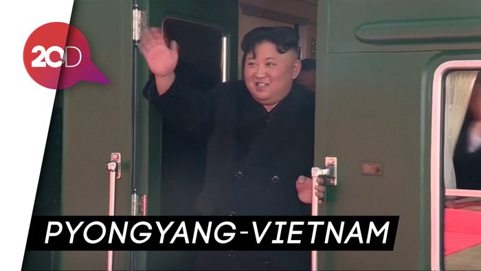 Kim Tiba di Vietnam, Tempuh 4.500 Km Rute Kereta