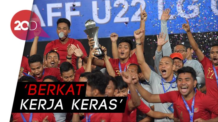 Komentar Penuh Sukacita Pemain Timnas U-22 Jadi Kampiun AFF 2019