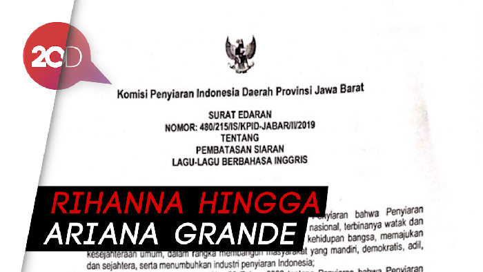 Masuk Kategori Dewasa, 17 Lagu Ini Dibatasi Penyiarannya oleh KPI