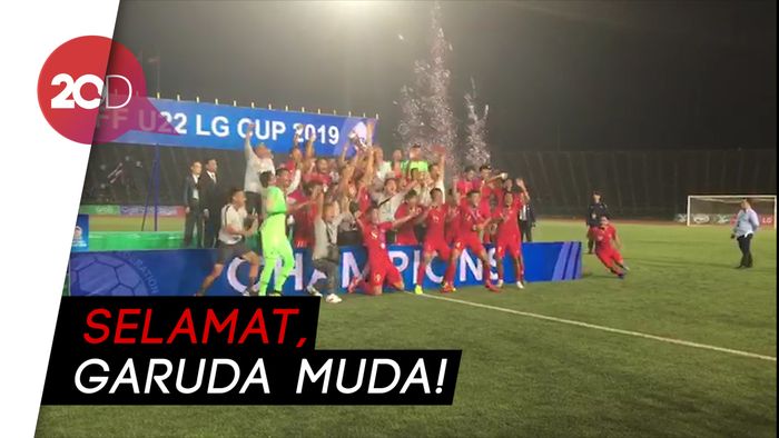 Selamat! Indonesia Juarai Piala AFF U-22 2019