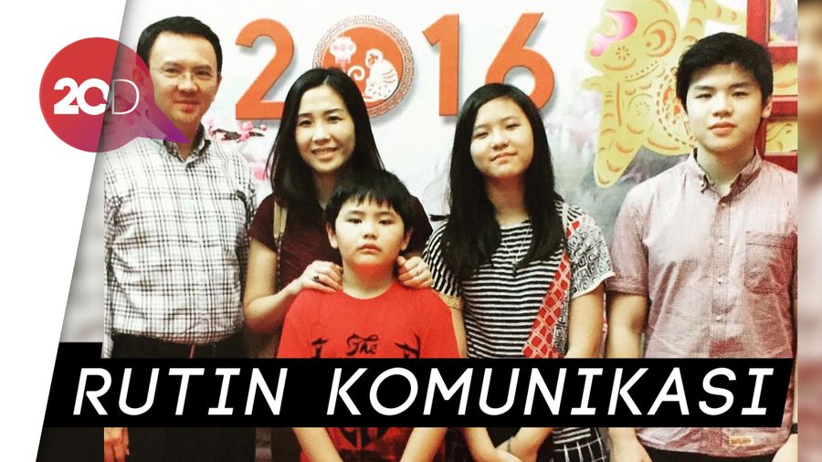 Ahok: Komunikasi Saya dengan Anak Berjalan Baik