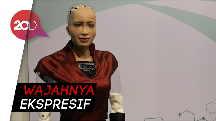 Berbincang dan Curhat dengan Robot Cerdas Sophia 
