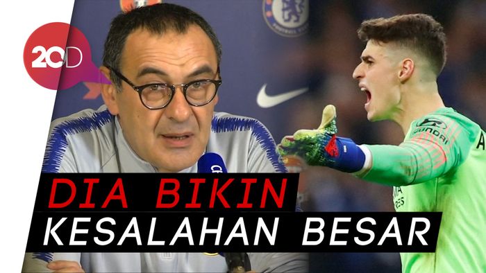 Kepa Bisa Turun Lawan Spurs, Bisa Juga Duduk di Pinggir Lapangan