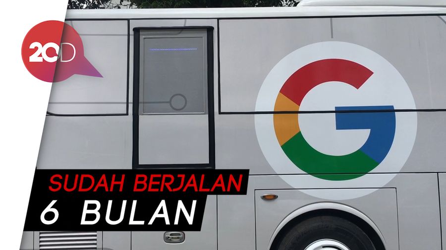 Main-main di Bus Google Search Indonesia yang Akan Dipensiunkan
