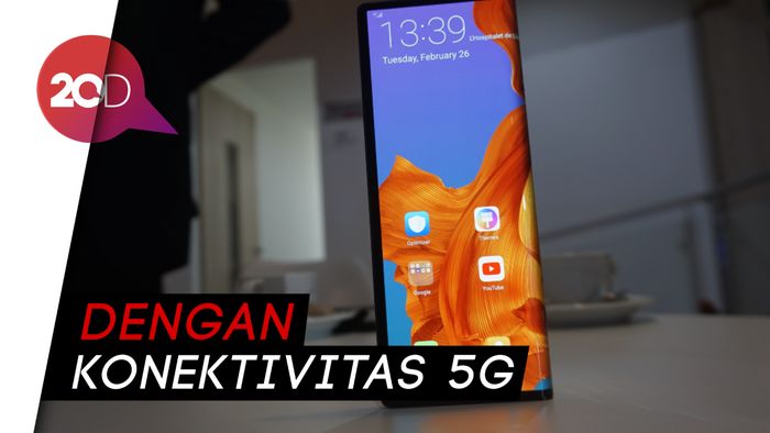Mate X, Ponsel Layar Lipat Huawei Seharga Rp 36,6 Juta