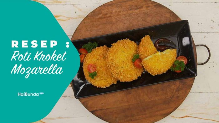 Resep Roti Kroket Mozarella