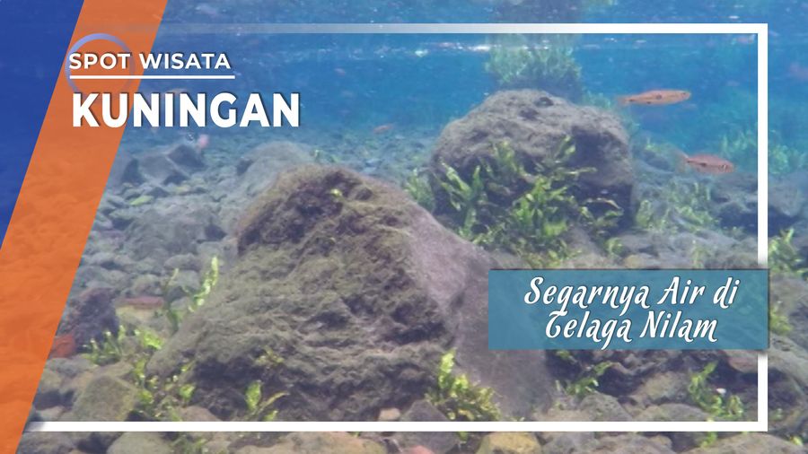 Segarnya Air di Telaga Nilam di Kuningan