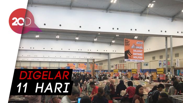 Borong Buku Murmer di Bazar Buku Big Bad Wolf 2019