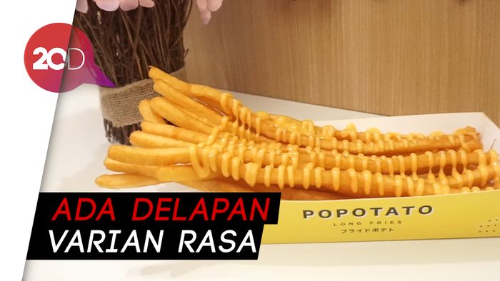 Nyam! Nikmatnya Kentang Goreng Panjang Khas Jepang