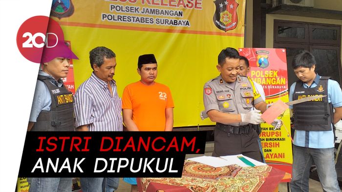 Tak Dilayani Ngeseks, Pria di Surabaya Ancam Istri Pakai Pisau