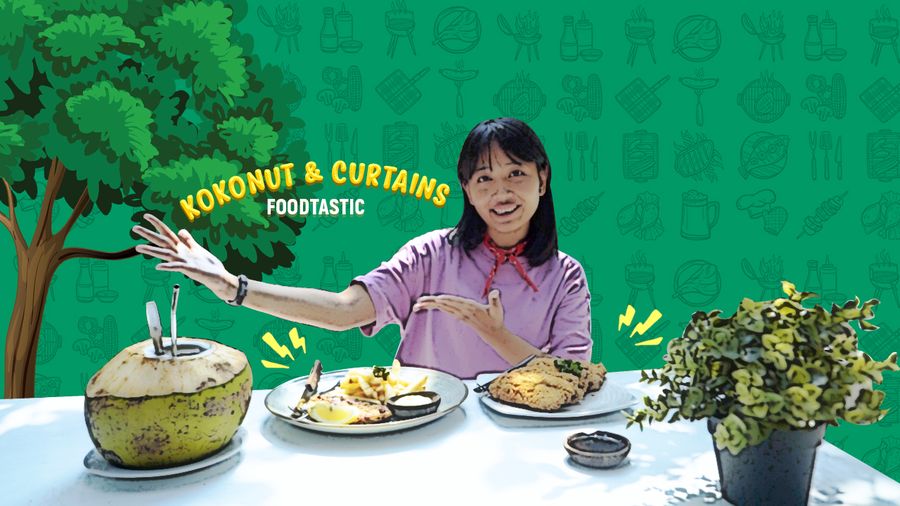 Kokonut & Curtains, Kafe Instagramable Jakarta Rasa Bali